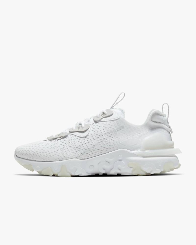 nike react vision- man white shoes